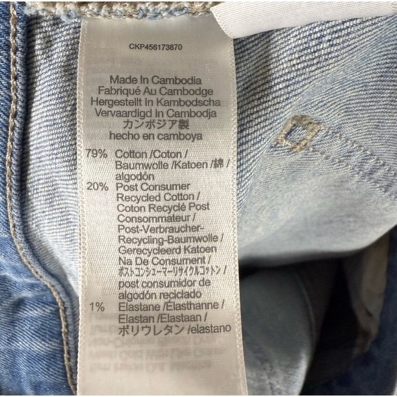 The Perfect Vintage Jean in light Blue Wash: Raw-Hem Edition sz 29 - Picture 6 of 9